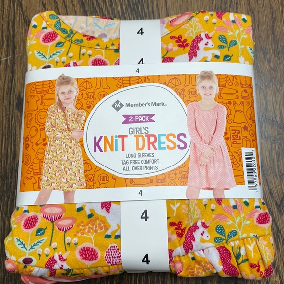 NWT Long Sleeve Dresses size 4 - Picture 1 of 4